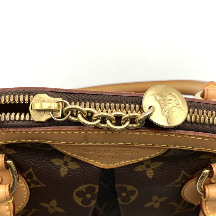 LOUIS VUITTON ルイ・ヴィトン ティヴォリPM ハンドバッグ モノグラムキャンバス ブラウン 茶 M40143