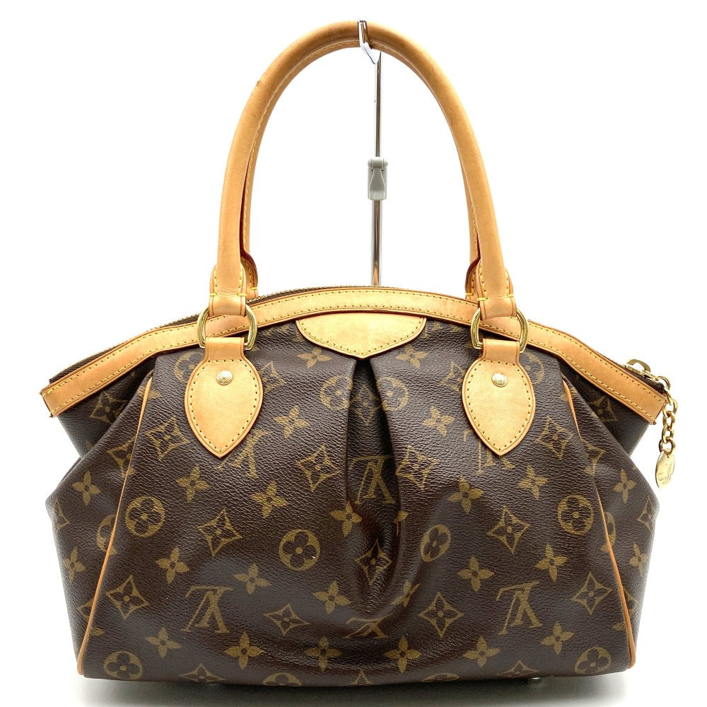 LOUIS VUITTON ルイ・ヴィトン ティヴォリPM ハンドバッグ モノグラムキャンバス ブラウン 茶 M40143