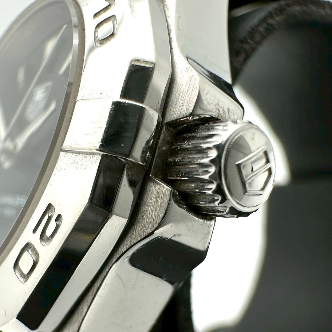 TAG HEUER タグホイヤー 腕時計 アクアレーサー WAY1410.BA0920 クォーツ SS ブラック ブランド