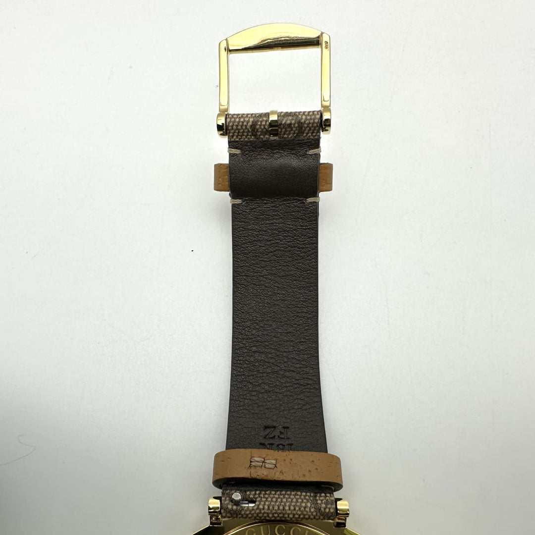 美品 GUCCI グッチ 腕時計 箱付 グリップ YA157420/157.4 クォーツ ミッキー ディズニー コラボ ゴールド ブランド