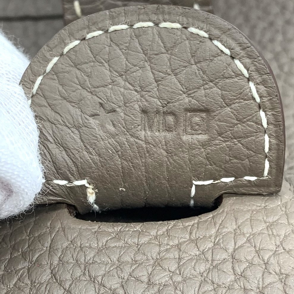 HERMES エルメス エブリンⅢ エヴリン3 PM ショルダーバッグ 洗練 トリヨンクレマンス 上品 エトゥープ グレージュ