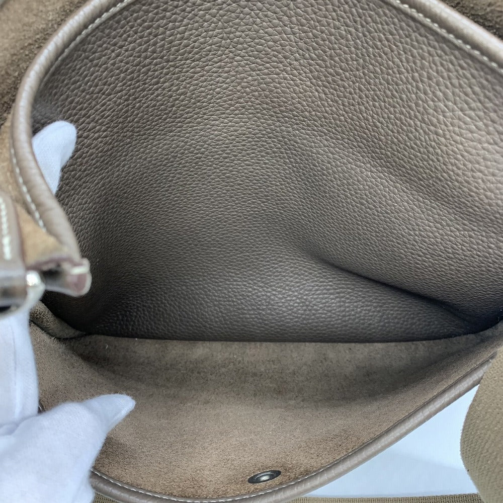 HERMES エルメス エブリンⅢ エヴリン3 PM ショルダーバッグ 洗練 トリヨンクレマンス 上品 エトゥープ グレージュ