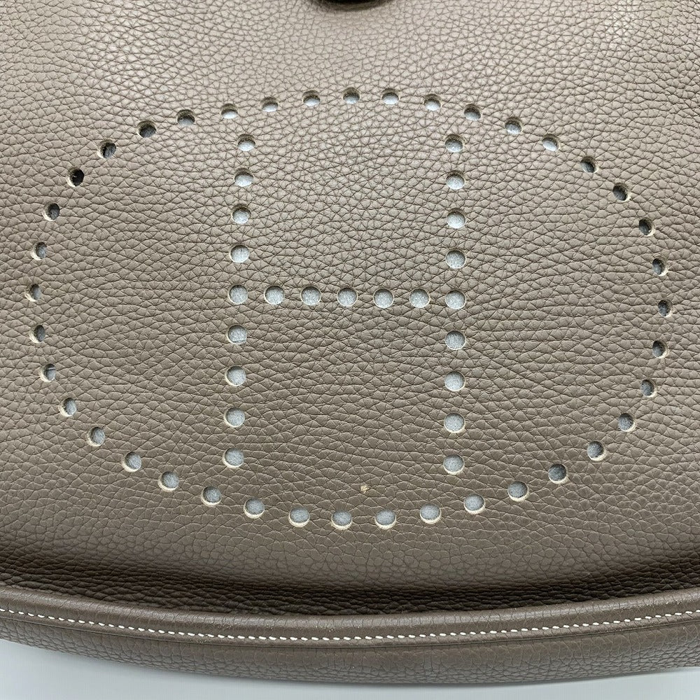 HERMES エルメス エブリンⅢ エヴリン3 PM ショルダーバッグ 洗練 トリヨンクレマンス 上品 エトゥープ グレージュ