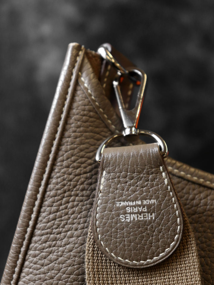 HERMES エルメス エブリンⅢ エヴリン3 PM ショルダーバッグ 洗練 トリヨンクレマンス 上品 エトゥープ グレージュ