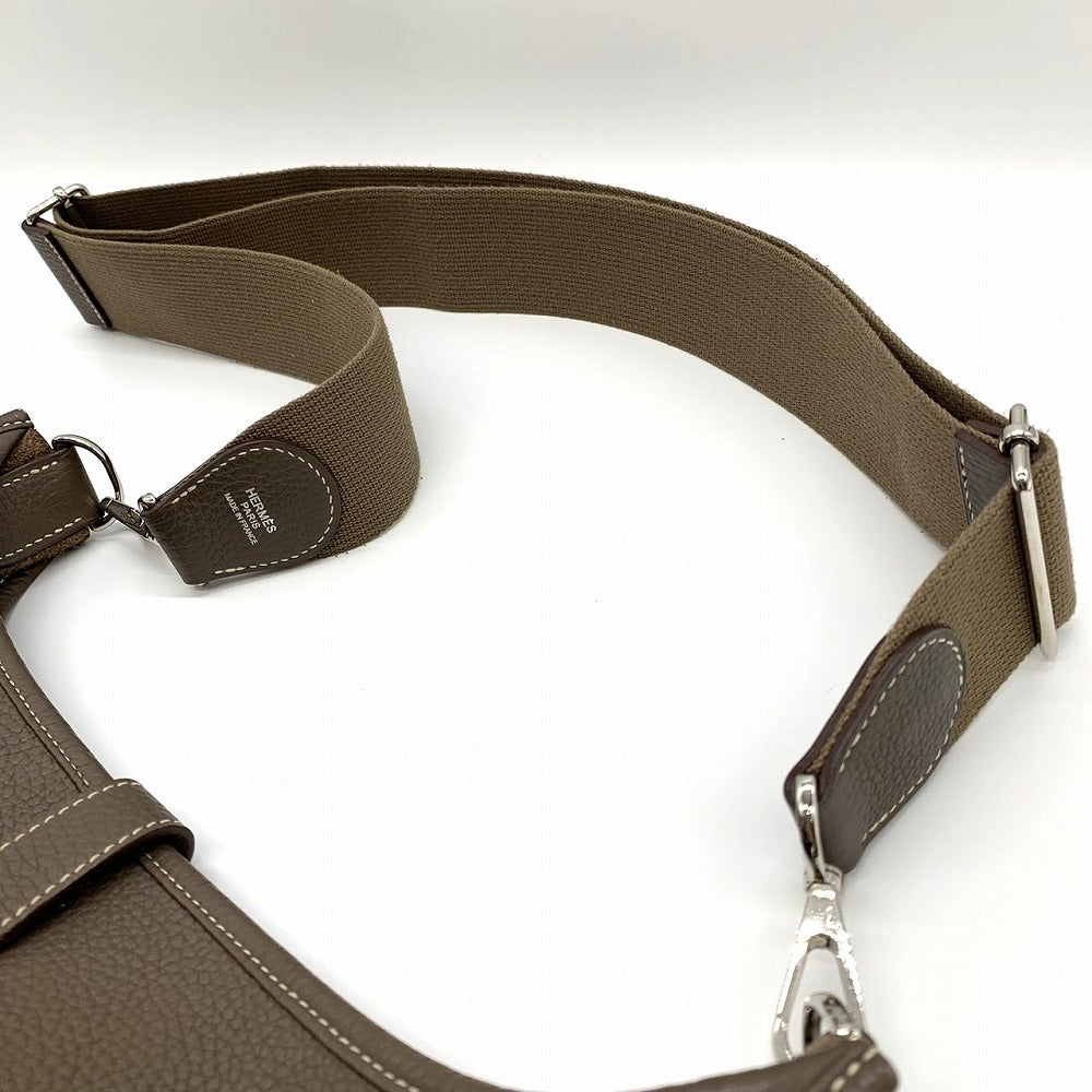 HERMES エルメス エブリンⅢ エヴリン3 PM ショルダーバッグ 洗練 トリヨンクレマンス 上品 エトゥープ グレージュ