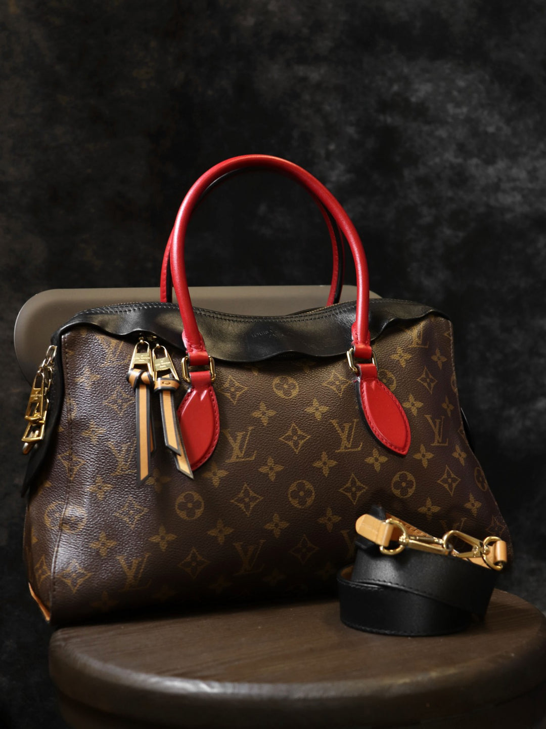 LOUIS VUITTON ルイ・ヴィトン M41454 テュイルリートート ハンドバッグ ショルダーバッグ モノグラム 2way