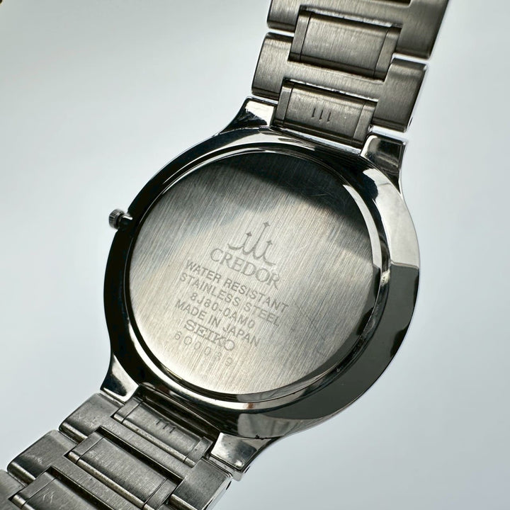 電池交換済 SEIKO セイコー GCAT985/8J80-0AM0 クレドール 腕時計 クォーツ SS シルバー ブランド