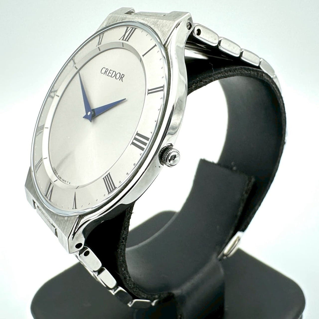 電池交換済 SEIKO セイコー GCAT985/8J80-0AM0 クレドール 腕時計 クォーツ SS シルバー ブランド