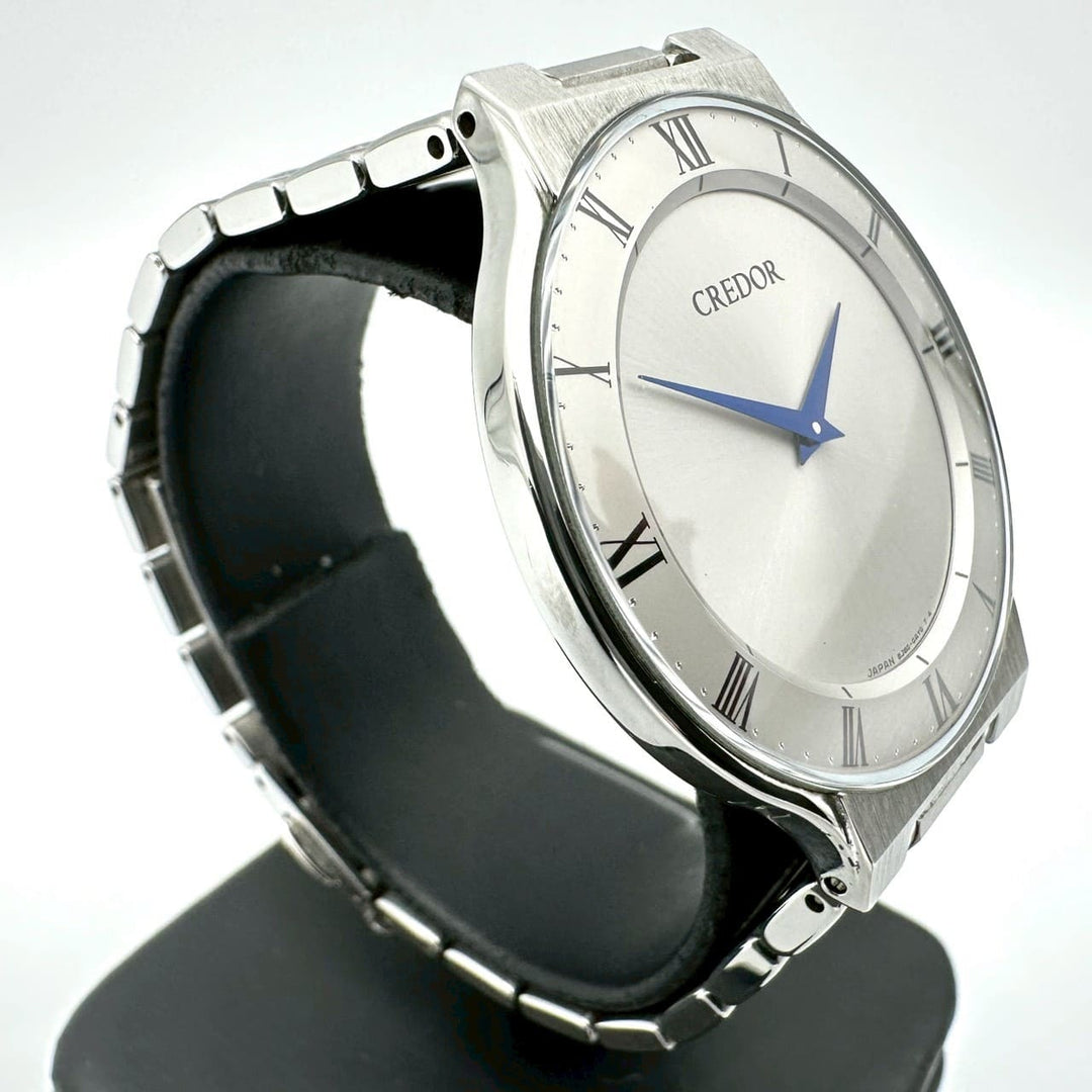 電池交換済 SEIKO セイコー GCAT985/8J80-0AM0 クレドール 腕時計 クォーツ SS シルバー ブランド