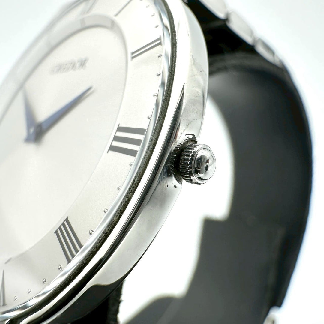 電池交換済 SEIKO セイコー GCAT985/8J80-0AM0 クレドール 腕時計 クォーツ SS シルバー ブランド