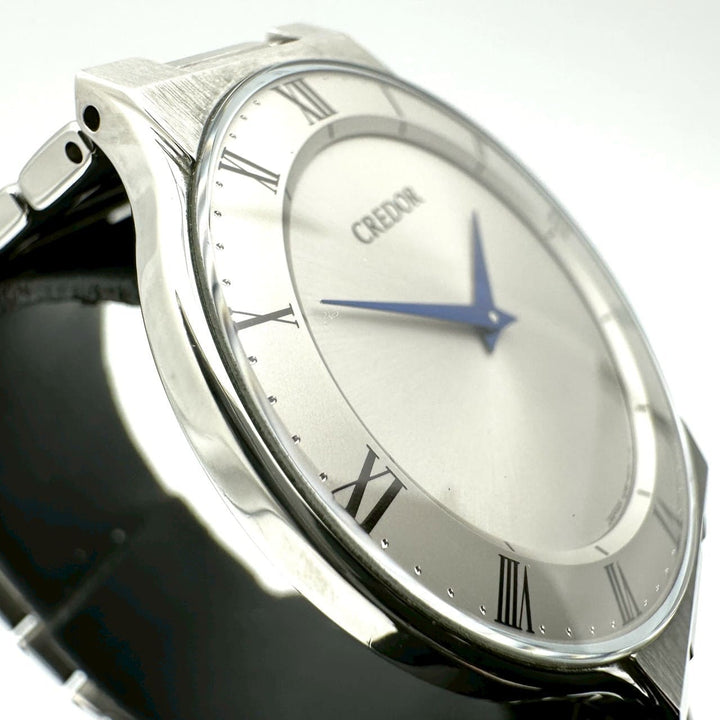 電池交換済 SEIKO セイコー GCAT985/8J80-0AM0 クレドール 腕時計 クォーツ SS シルバー ブランド