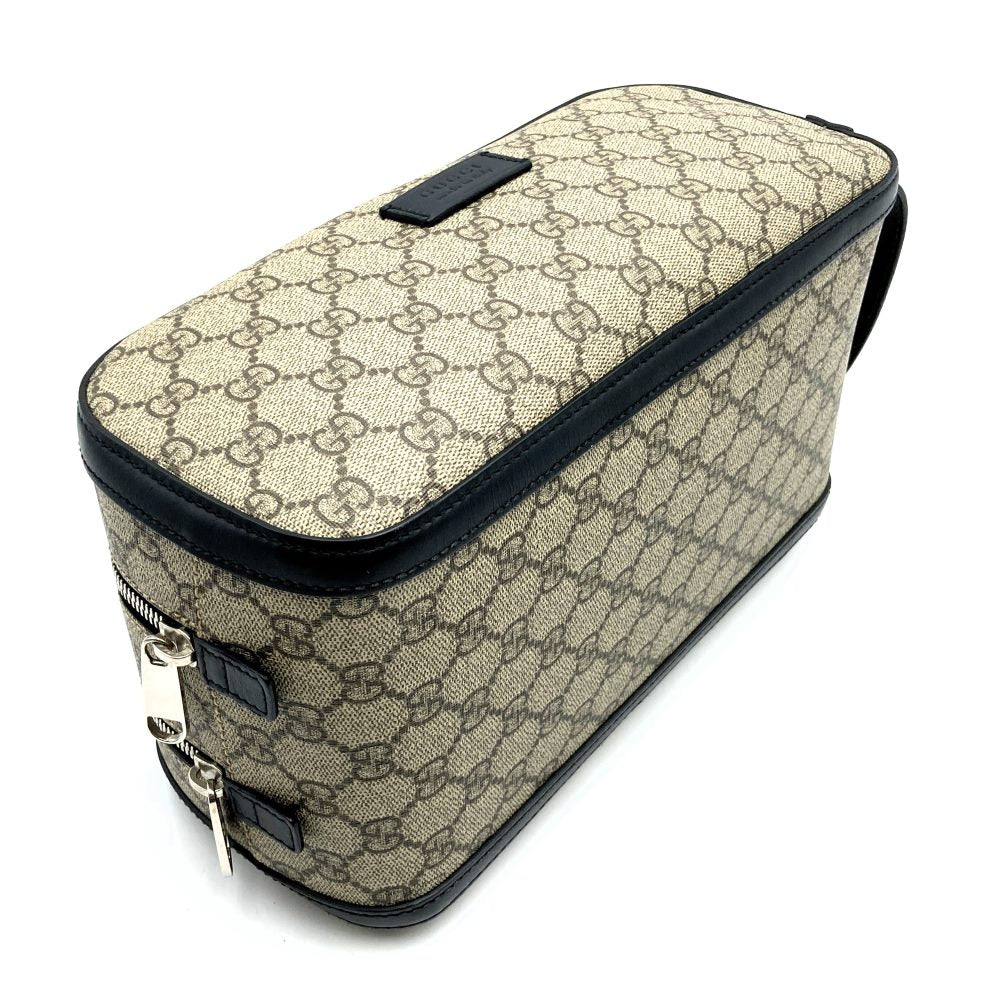 GUCCI グッチ 406395 クラッチバッグ セカンドバッグ GGスプリームキャンバス/レザー ベージュ