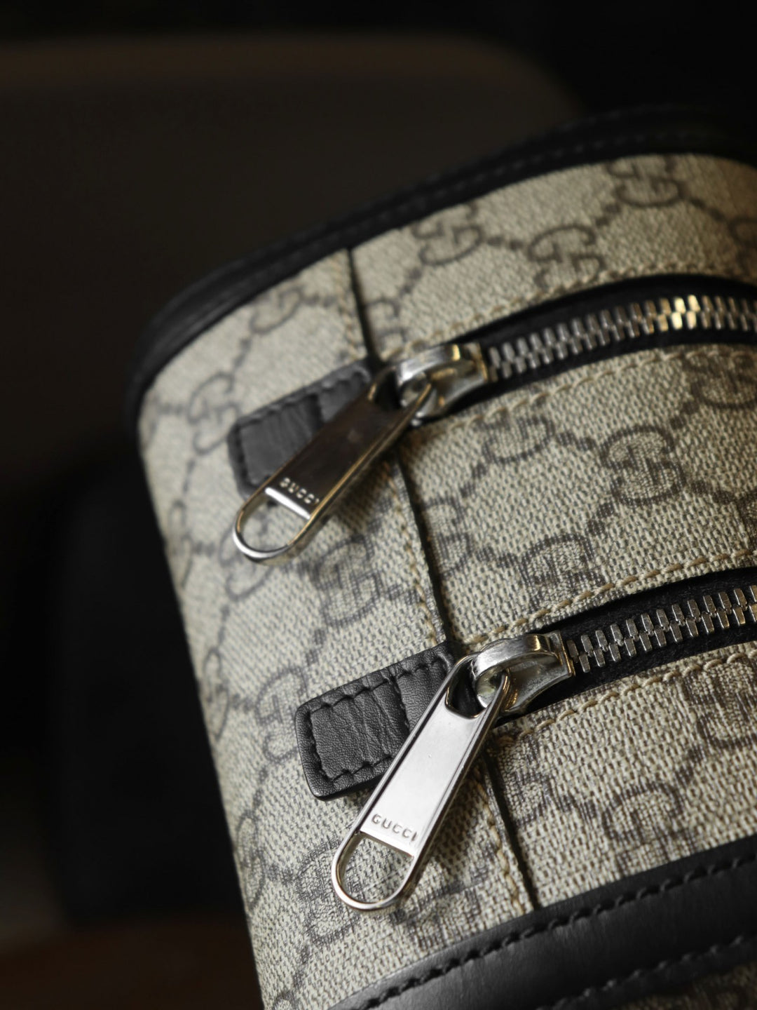 GUCCI グッチ 406395 クラッチバッグ セカンドバッグ GGスプリームキャンバス/レザー ベージュ