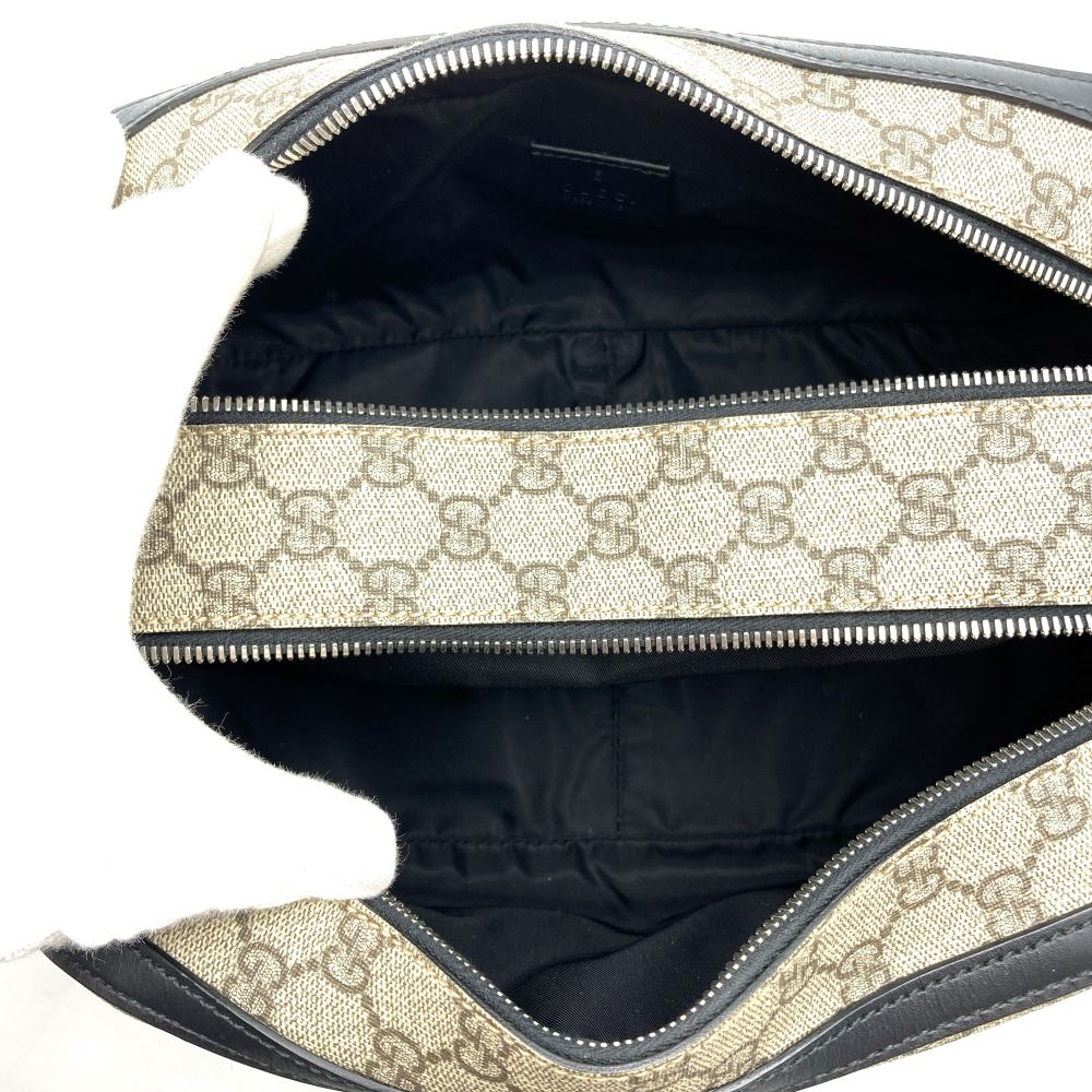 GUCCI グッチ 406395 クラッチバッグ セカンドバッグ GGスプリームキャンバス/レザー ベージュ