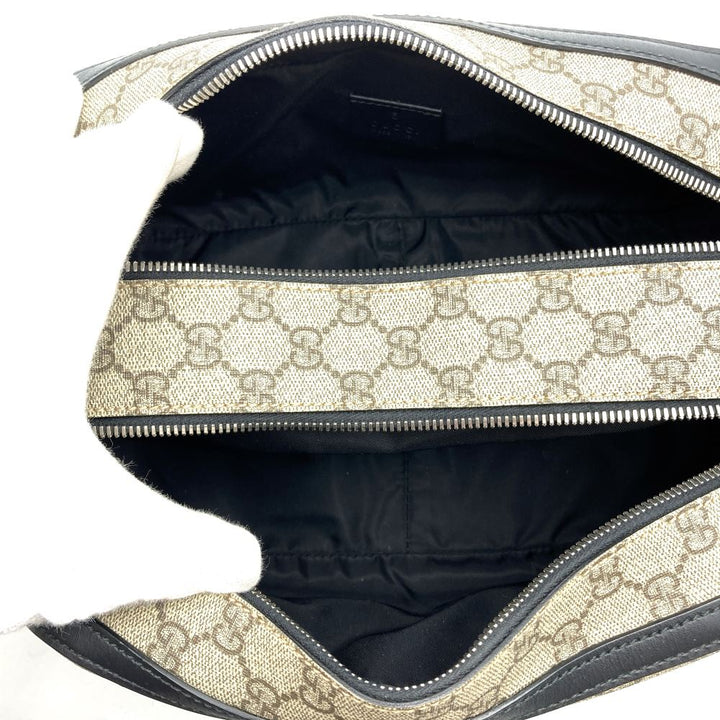 GUCCI グッチ 406395 クラッチバッグ セカンドバッグ GGスプリームキャンバス/レザー ベージュ