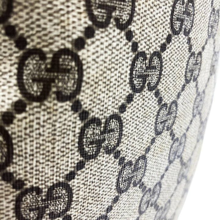 GUCCI グッチ ショルダーバッグ 巾着型 シェリー GGスプリーム レザー オールド ヴィンテージ