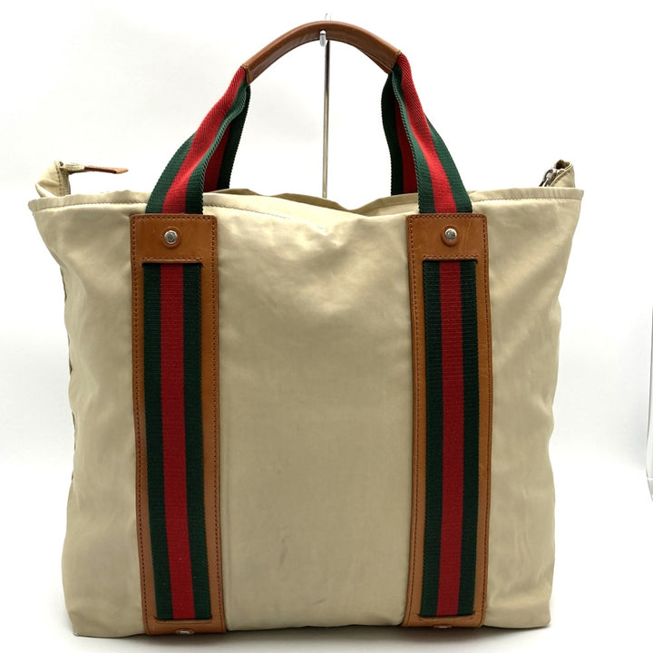 GUCCI グッチ 253511 トートバッグ シェリーライン ベージュ