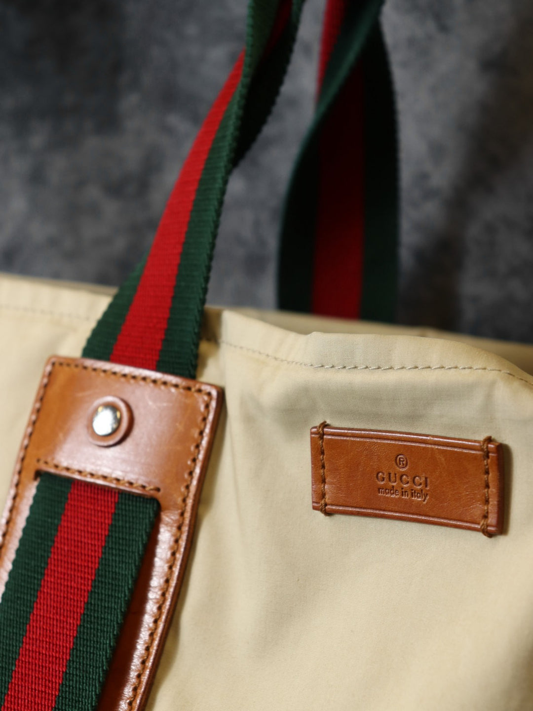 GUCCI グッチ 253511 トートバッグ シェリーライン ベージュ
