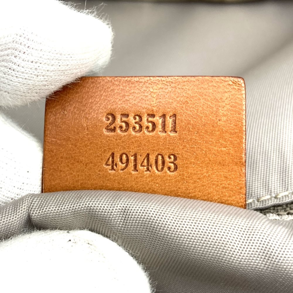 GUCCI グッチ 253511 トートバッグ シェリーライン ベージュ