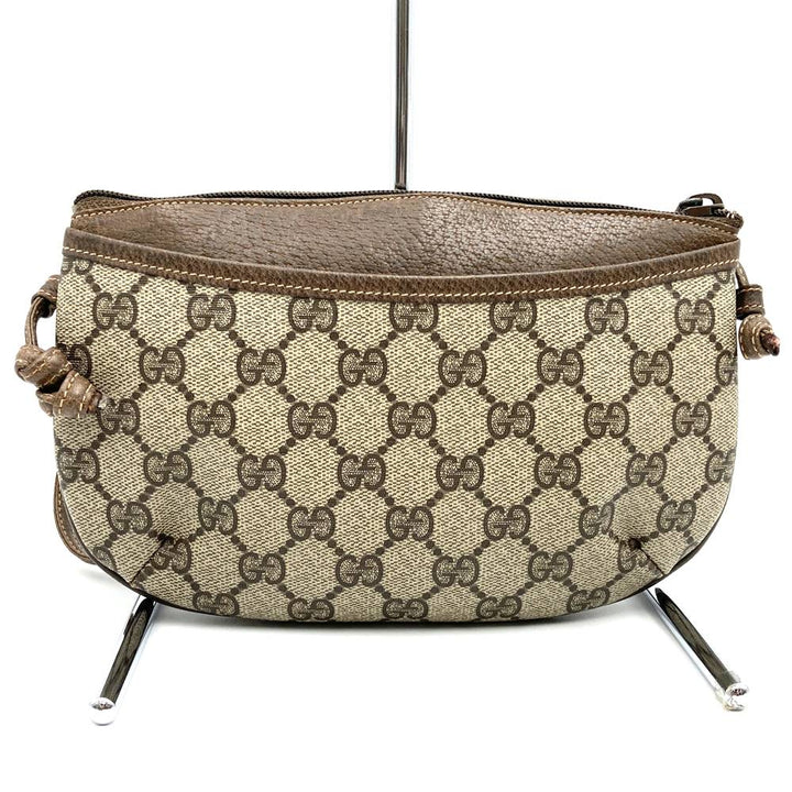 GUCCI グッチ 378 02 020 ショルダーバッグ GGスプリームキャンバス/PVC オールドグッチ ブラウン