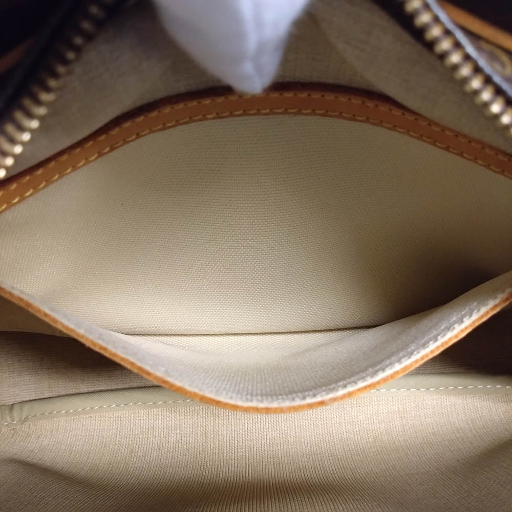 LOUIS VUITTON ルイ・ヴィトン M45254 リポーターPM ショルダーバッグ 斜め掛け ブラウン 茶色 モノグラム PVC