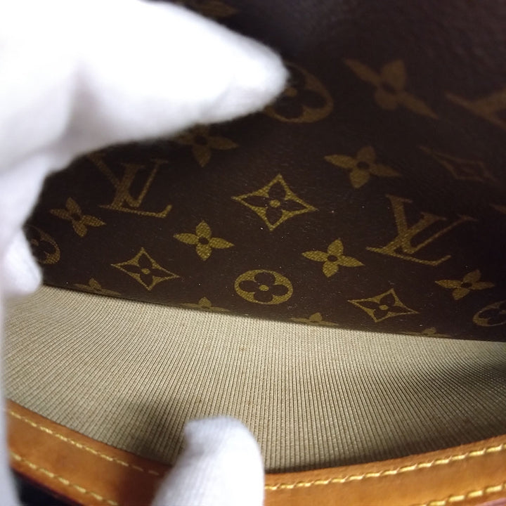 LOUIS VUITTON ルイ・ヴィトン M45254 リポーターPM ショルダーバッグ 斜め掛け ブラウン 茶色 モノグラム PVC