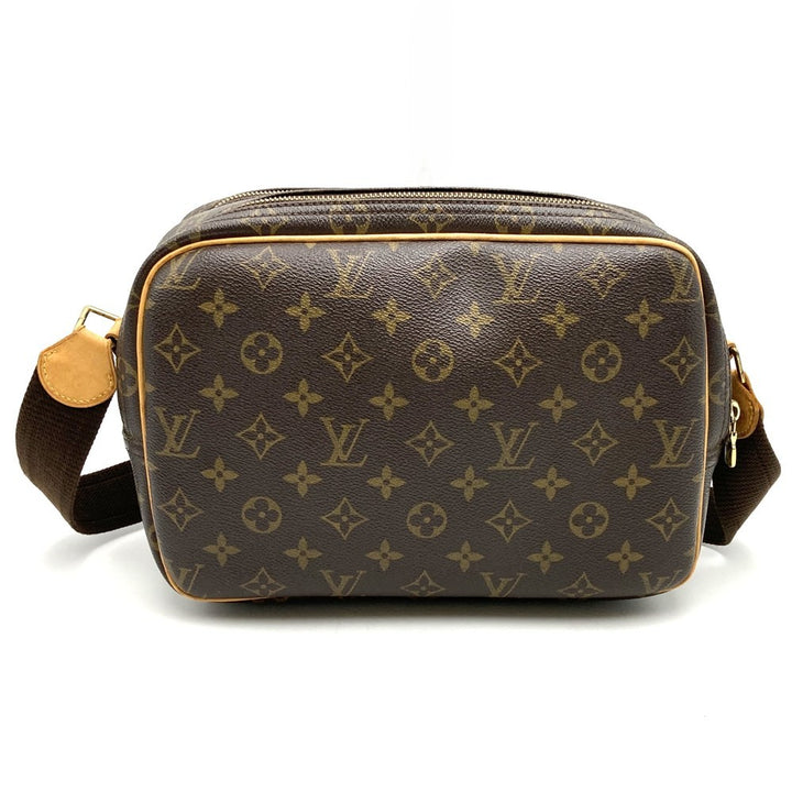 LOUIS VUITTON ルイ・ヴィトン M45254 リポーターPM ショルダーバッグ 斜め掛け ブラウン 茶色 モノグラム PVC