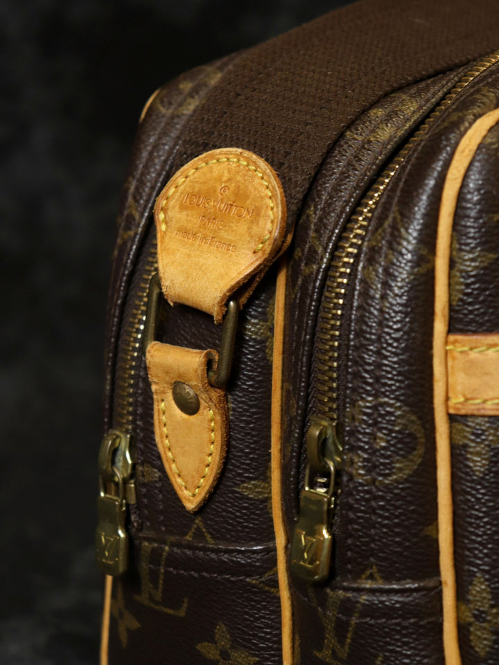 LOUIS VUITTON ルイ・ヴィトン M45254 リポーターPM ショルダーバッグ 斜め掛け ブラウン 茶色 モノグラム PVC