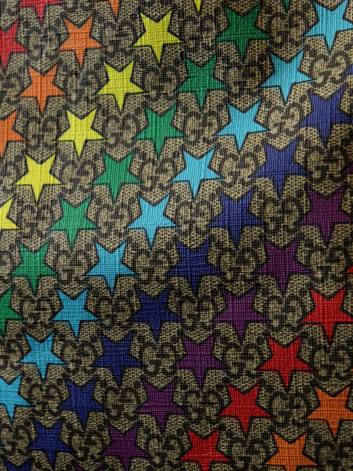 GUCCI グッチ チルドレンズ リュックサック デイパック レインボー スター GGスプリームキャンバス ピンク レッド 550775 キッズ