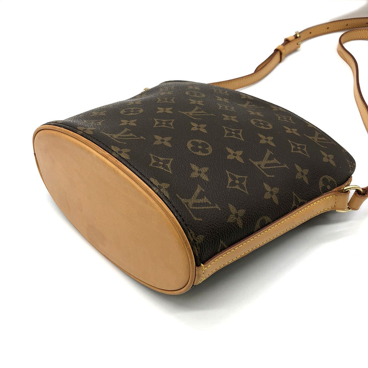 LOUIS VUITTON ルイ・ヴィトン M51290 ドルーオ ショルダーバッグ モノグラム ブラウン ヴィンテージ