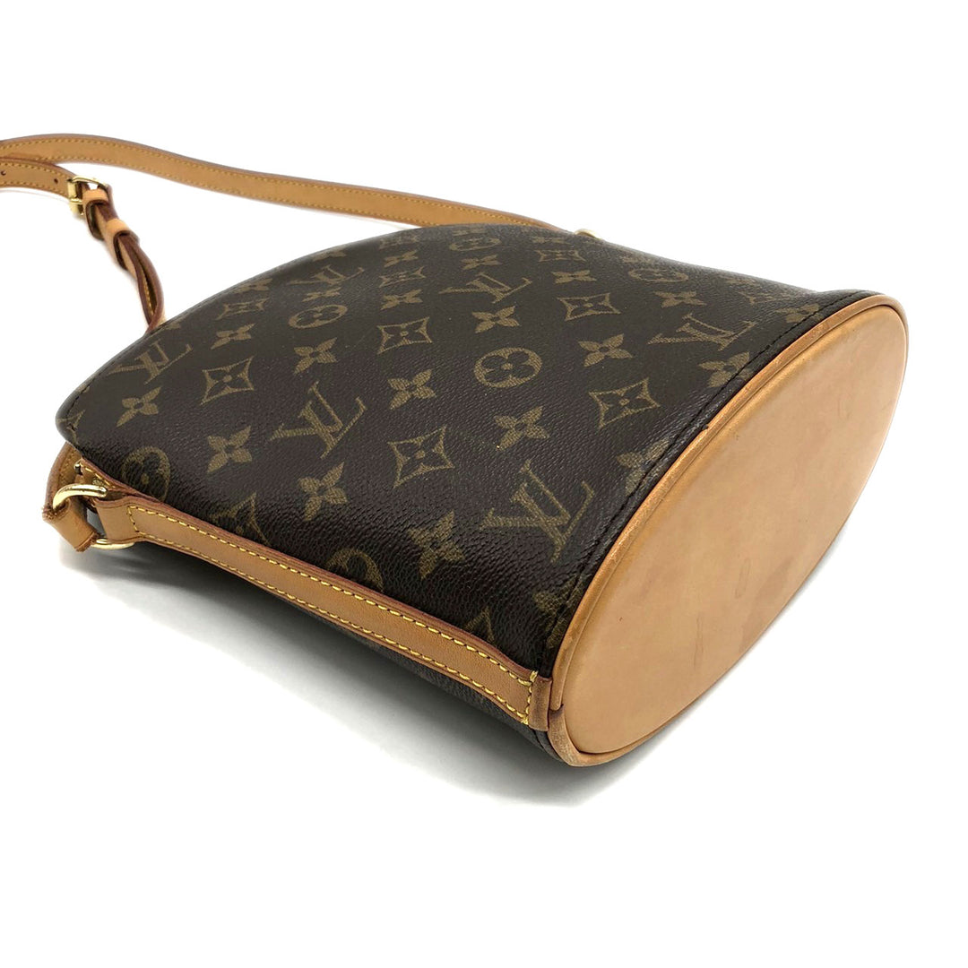 LOUIS VUITTON ルイ・ヴィトン M51290 ドルーオ ショルダーバッグ モノグラム ブラウン ヴィンテージ