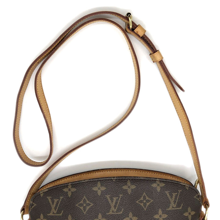LOUIS VUITTON ルイ・ヴィトン M51290 ドルーオ ショルダーバッグ モノグラム ブラウン ヴィンテージ