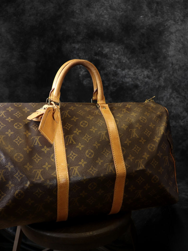 LOUIS VUITTON ルイ・ヴィトン M41426 キーポル50 ボストンバッグ 旅行鞄 モノグラム ヴィンテージ