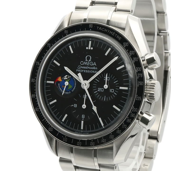OMEGA オメガ 3597.11 スピードマスタープロフェッショナル ミッションズ アポロ7号 腕時計 手巻き ブラック メンズ