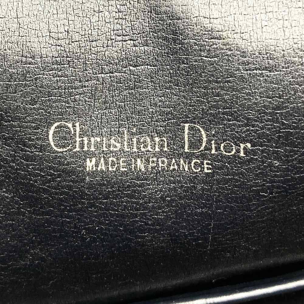 Dior ディオール トロッター ヴィンテージ ハンドバッグ ボストン ネイビー 紺 キャンバス