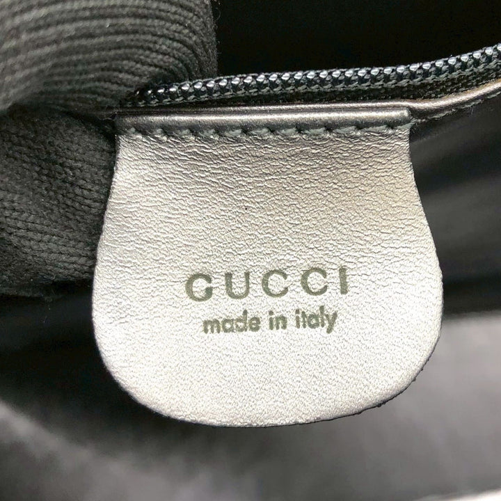GUCCI グッチ 001 2058 ショルダーバッグ ワンショルダー レザー グレー