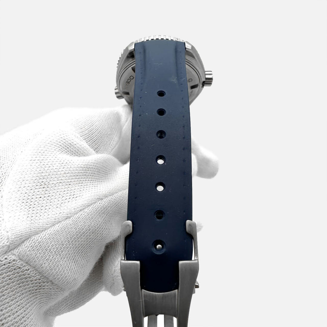 美品 OMEGA オメガ シーマスター プラネットオーシャン デイト 600M 232.92.38.20.03.001 腕時計 コーアクシャル 自動巻き ブルー