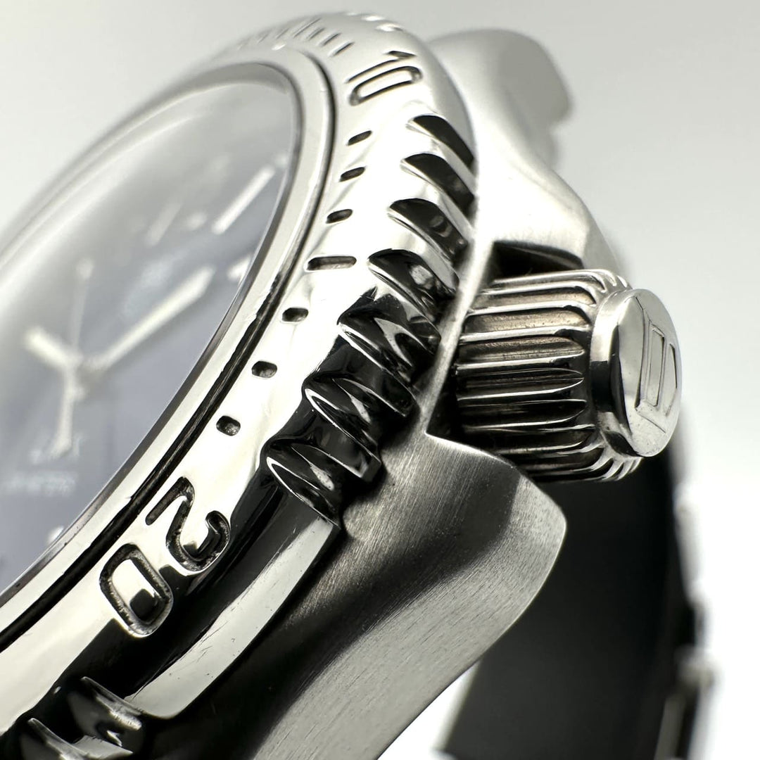 磨き済 TAG HEUER タグホイヤー リンク デイト WT1113-0 余りコマあり 腕時計 クォーツ SS ブルー
