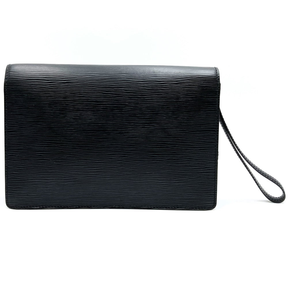 LOUIS VUITTON ルイ・ヴィトン ポシェットセリエ ドラゴンヌ セカンドバッグ クラッチバッグ エピレザー ノワール ブラック 黒 M52612