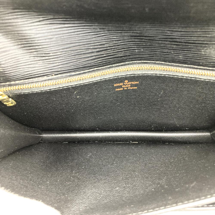 LOUIS VUITTON ルイ・ヴィトン ポシェットセリエ ドラゴンヌ セカンドバッグ クラッチバッグ エピレザー ノワール ブラック 黒 M52612