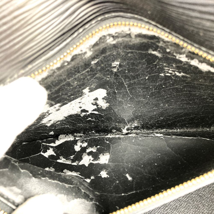LOUIS VUITTON ルイ・ヴィトン ポシェットセリエ ドラゴンヌ セカンドバッグ クラッチバッグ エピレザー ノワール ブラック 黒 M52612