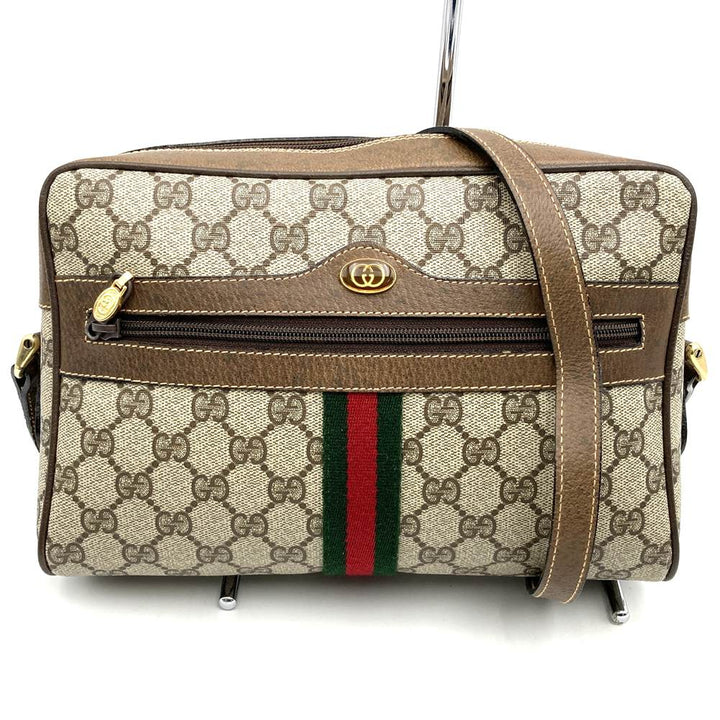 GUCCI グッチ 001 4071 GGスプリーム シェリーライン ショルダーバッグ オールド ヴィンテージ