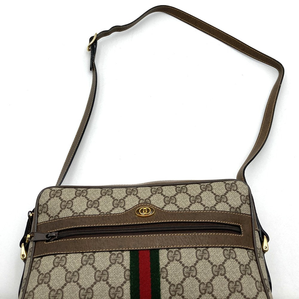 GUCCI グッチ 001 4071 GGスプリーム シェリーライン ショルダーバッグ オールド ヴィンテージ