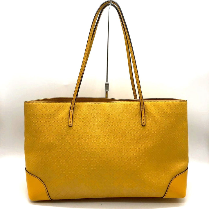 GUCCI グッチ 353397 トートバッグ ショルダーバッグ ディアマンテ レザー イエロー 黄 	 ブランド