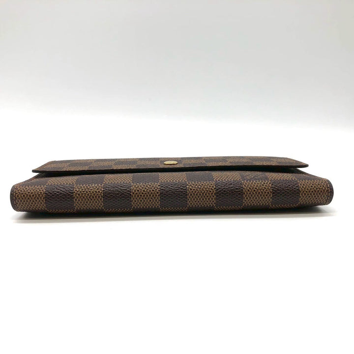 美品 LOUIS VUITTON ルイ・ヴィトン N61215 長財布 モノグラム ブラウン ヴィンテージ