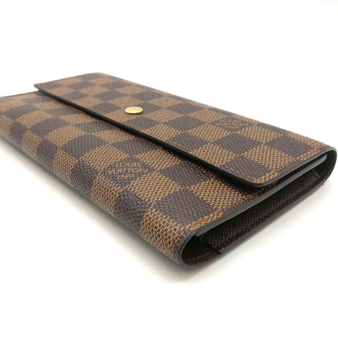美品 LOUIS VUITTON ルイ・ヴィトン N61215 長財布 モノグラム ブラウン ヴィンテージ