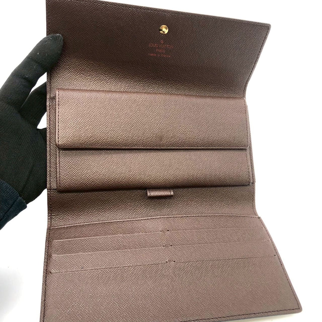 美品 LOUIS VUITTON ルイ・ヴィトン N61215 長財布 モノグラム ブラウン ヴィンテージ