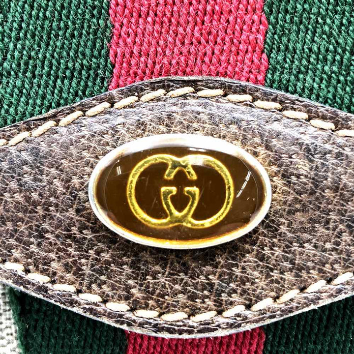 GUCCI オールドグッチ41 001 3087 25クラッチバッグ セカンドバッグ ヴィンテージ アクセコ GGスプリームブラウン
