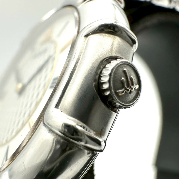 SEIKO セイコー 腕時計 クレドール エントラータ 9579-6000 クォーツ SS ホワイト ゴールド ブランド
