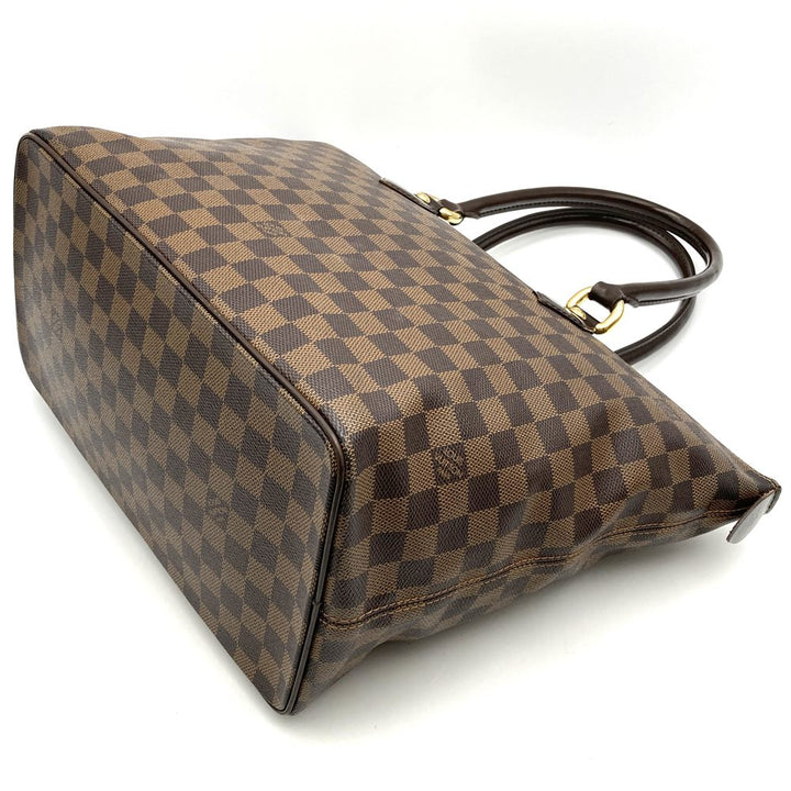 LOUIS VUITTON ルイ・ヴィトン N51182 サレヤMM トートバッグ ダミエ エベヌ ファッション